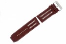 1012833 POLCE - BRUN SKINNREIM - SKRÅ ENDER - BREDDE:32 MM thumbnail