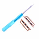 S48828 REIMFESTE ADAPTER I ROSÉ FOR iWATCH - PASSER TIL KASSE: 38, 40, 41 MM - BREDDE PÅ REIM SOM PASSER ER 22 MM thumbnail