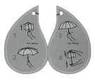 0701000068 BUNADSPARAPLY NORDLAND - BLÅ thumbnail