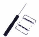 S41635 REIMFESTE ADAPTER I GULLFARGE FOR iWATCH- PASSER KASSE: 42, 44, 45, 49 MM - BREDDE PÅ REIM SOM PASSER ER 24 MM thumbnail