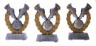 KR.805 57 STK PREMIER - FOTBALL MED KRANS - H:12 CM thumbnail