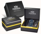 F20757-1 FESTINA CHRONO BIKE HERREUR MED EKSTRA SORT SILIKONREIM - SPECIAL EDITION - DIAMETER: 46 MM thumbnail