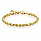 972678 ALEXANDER - UR ARMBÅND I FORGYLT STÅL - BREDDE: 4 MM x LENGDE: 20 + 3 CM thumbnail