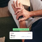 Withings - ScanWatch 2 i stål med sort tallskive og sort reim - Diameter:42 mm-Gratis skinnreim medfølger - Verdi: 698,- thumbnail