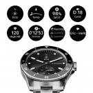 Withings - ScanWatch Nova med sort tallskive - Diameter: 42 mm - Gratis skinnreim medfølger - Verdi: 698,- thumbnail