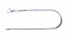 700YHH368317 PANSER ARMLENKE I RODINERT SØLV  - MÅL: 3,0 x 3,0 MM x LENGDE: 21 CM thumbnail