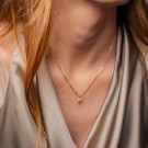 N240614 GEMS BY GULLDIA - CONTESSA ANHENG I GULL MED 0,50 CT LAB DIAMANT thumbnail