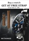 Withings - ScanWatch Nova med sort tallskive - Diameter: 42 mm - Gratis skinnreim medfølger - Verdi: 698,- thumbnail